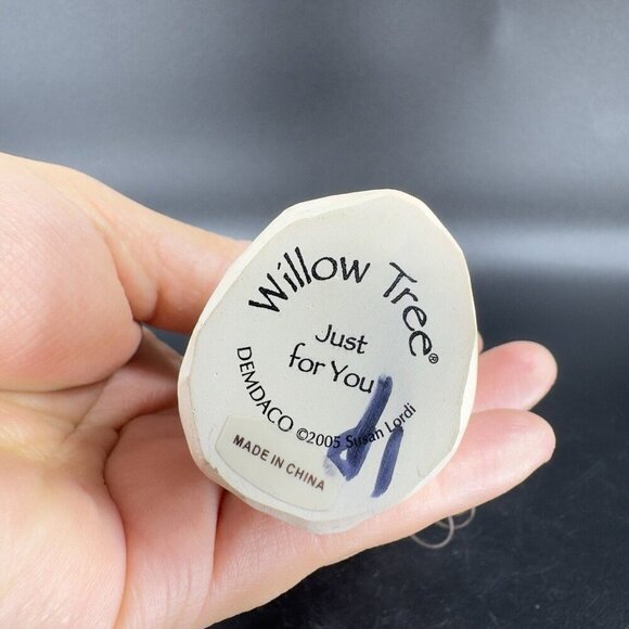 2005 Willow Tree Just For You Resin Angel Figurine Decor Demdaco Susan Lordi VTG - Picture 4 of 8